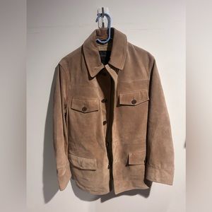 EXPRESS Hand Tailored Genuine Leather Winter Coat